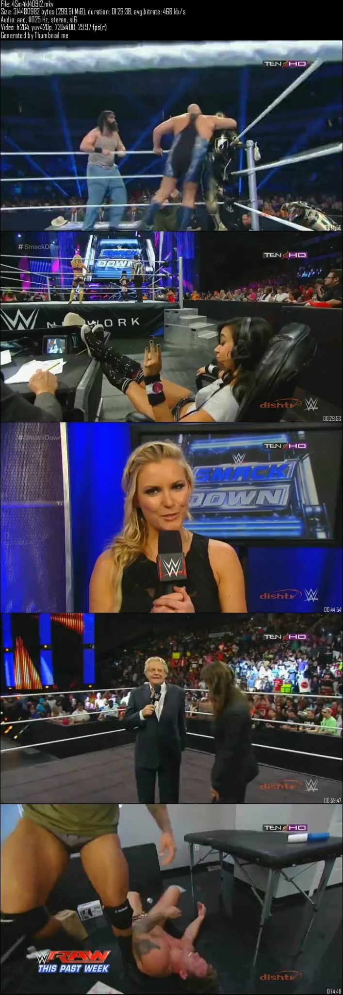 WWE Friday Night SmackDown 12th September (2014) 