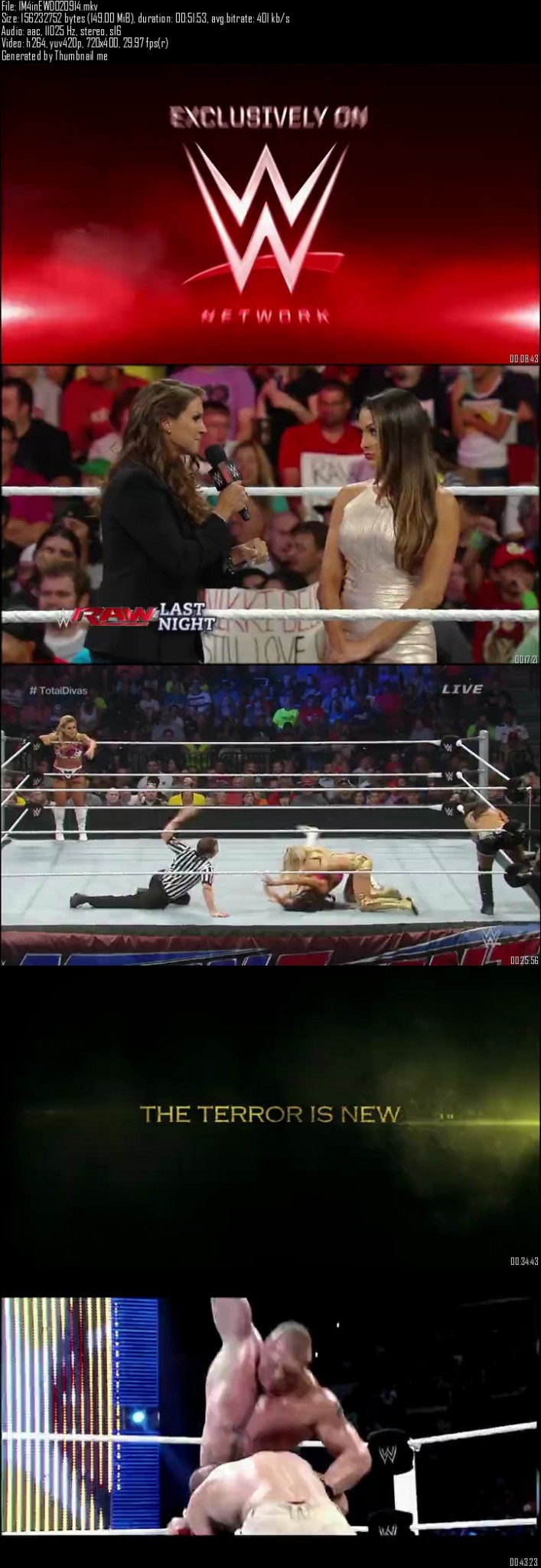 WWE Main Event 2nd September (2014)