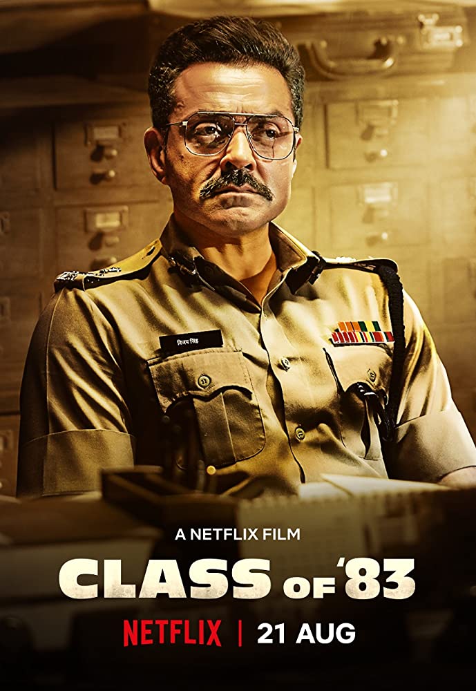 Class of 83 (2020) Full Movie [Hindi-DD5.1] 300MB HDRip 480p ESubs Download..